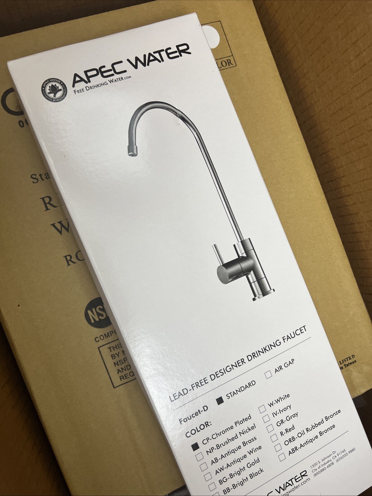 APEC Water Systems REVERSE OSMOSIS System 75 GPD pH+ ICE MAKER KIT INCLUDED