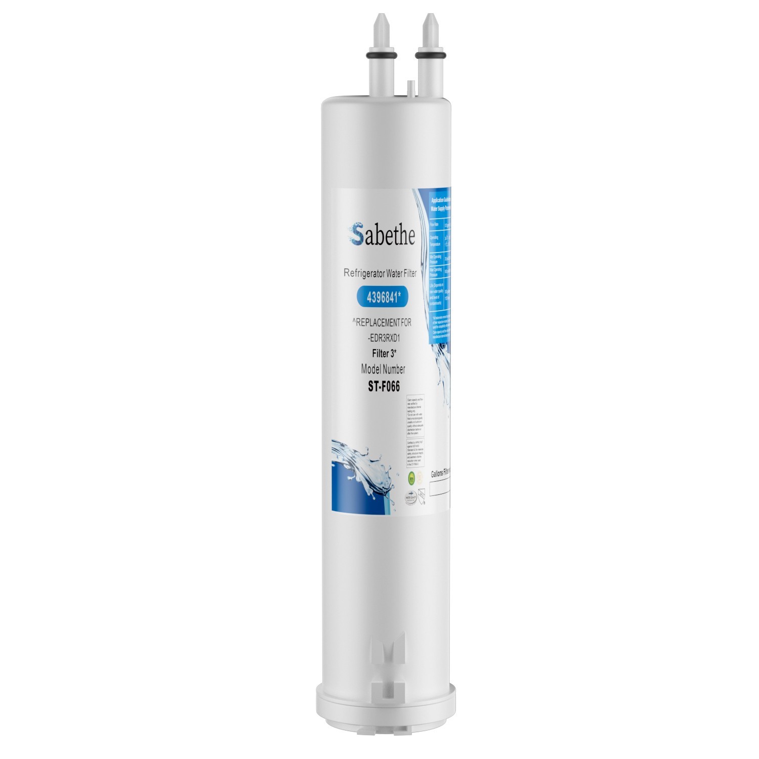 9 PackRefrigerator Water Filter Replacement for W10121145 CF-004 46-9083 46-9030