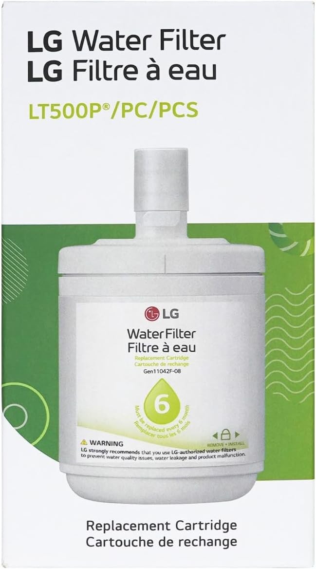 LG LT500P – 6 Month / 500 Gallon Capacity Replacement Refrigerator Water Filter