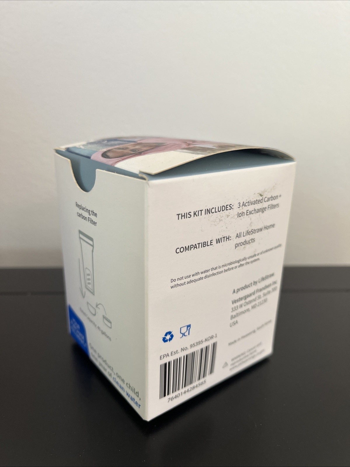 LifeStraw Home Replacement Filters Activated Carbon + Ion Exchange Filter