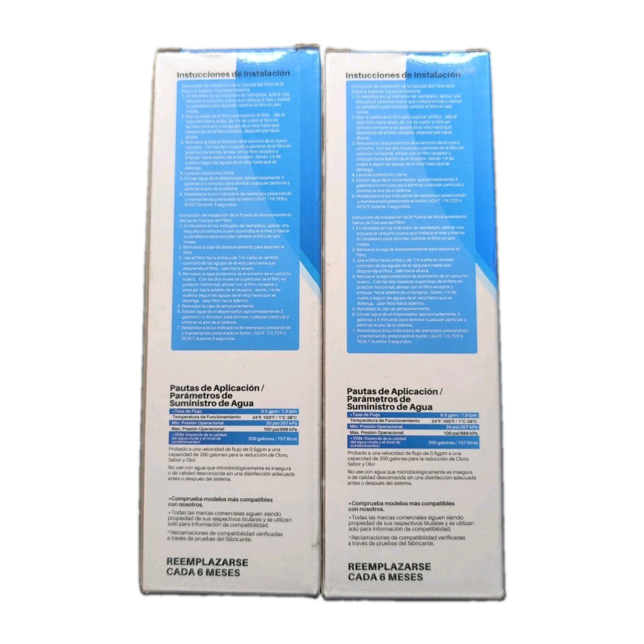 Lot Of 2 Icepure RWF4700AC Refrigerator Water Filters