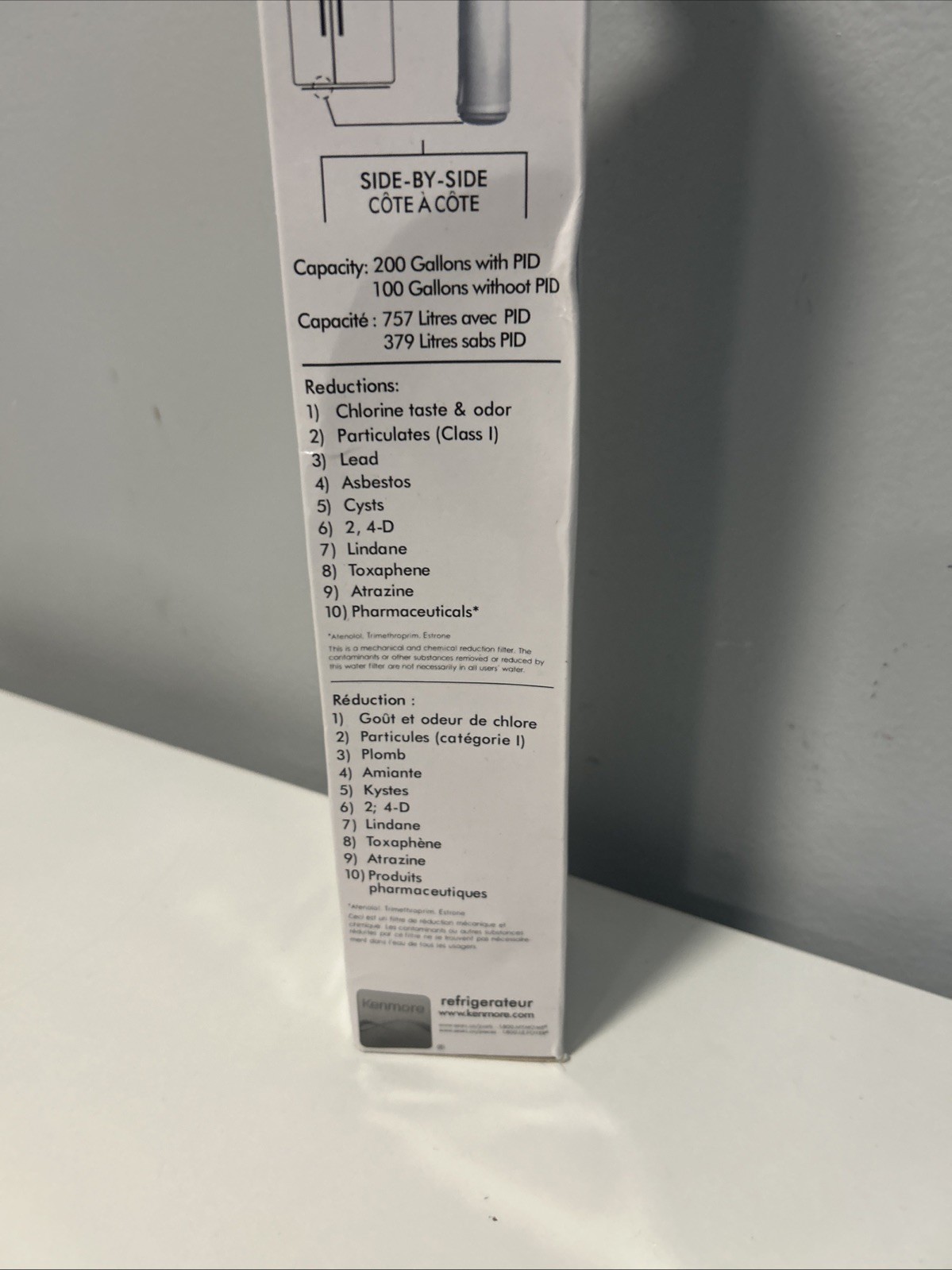 Kenmore 9083 Refrigerator Water Filter – White