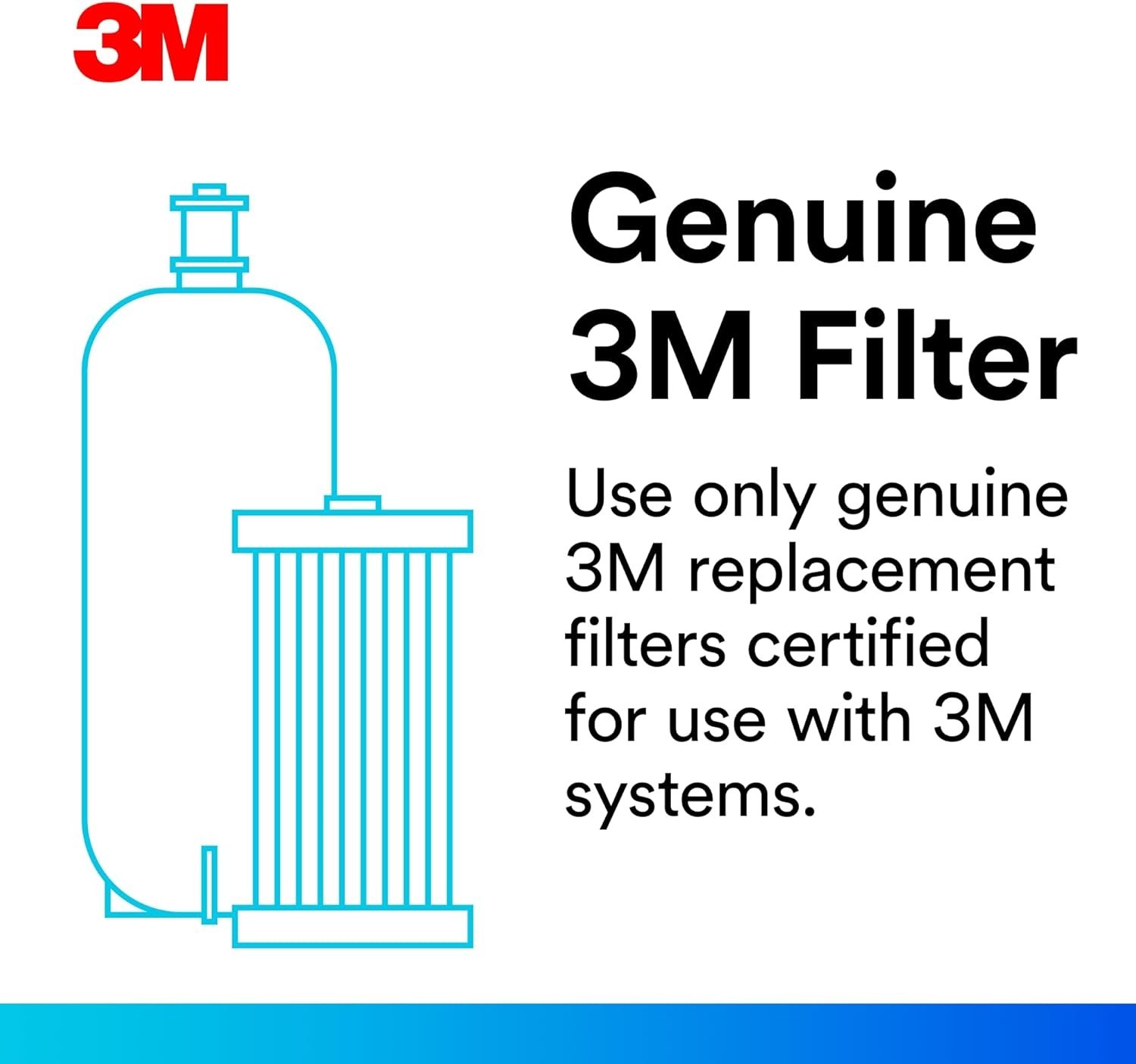 Filtrete Advanced Under Sink Quick Change Water Filtration Filter 3US-PF01,