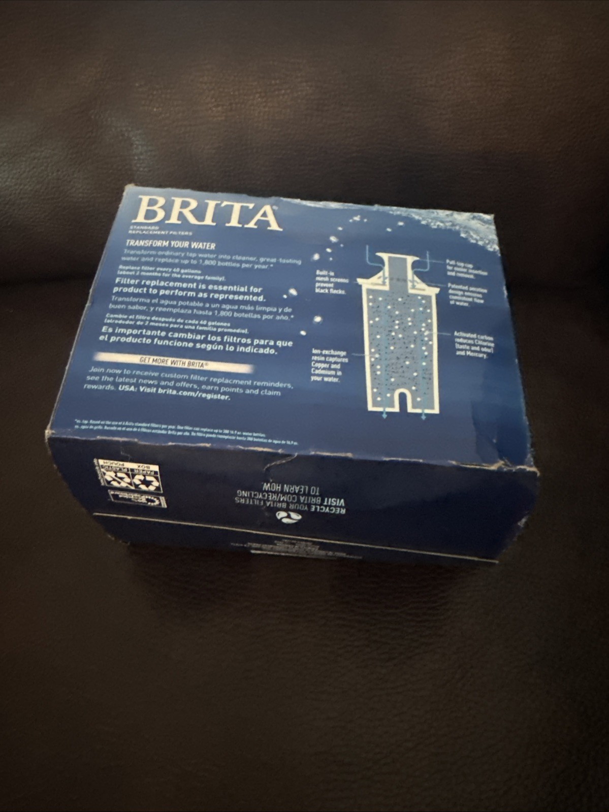 Brita 6-PK STANDARD REPLACEMENT FILTER | PITCHERS & DISPENSERS Water Filtration