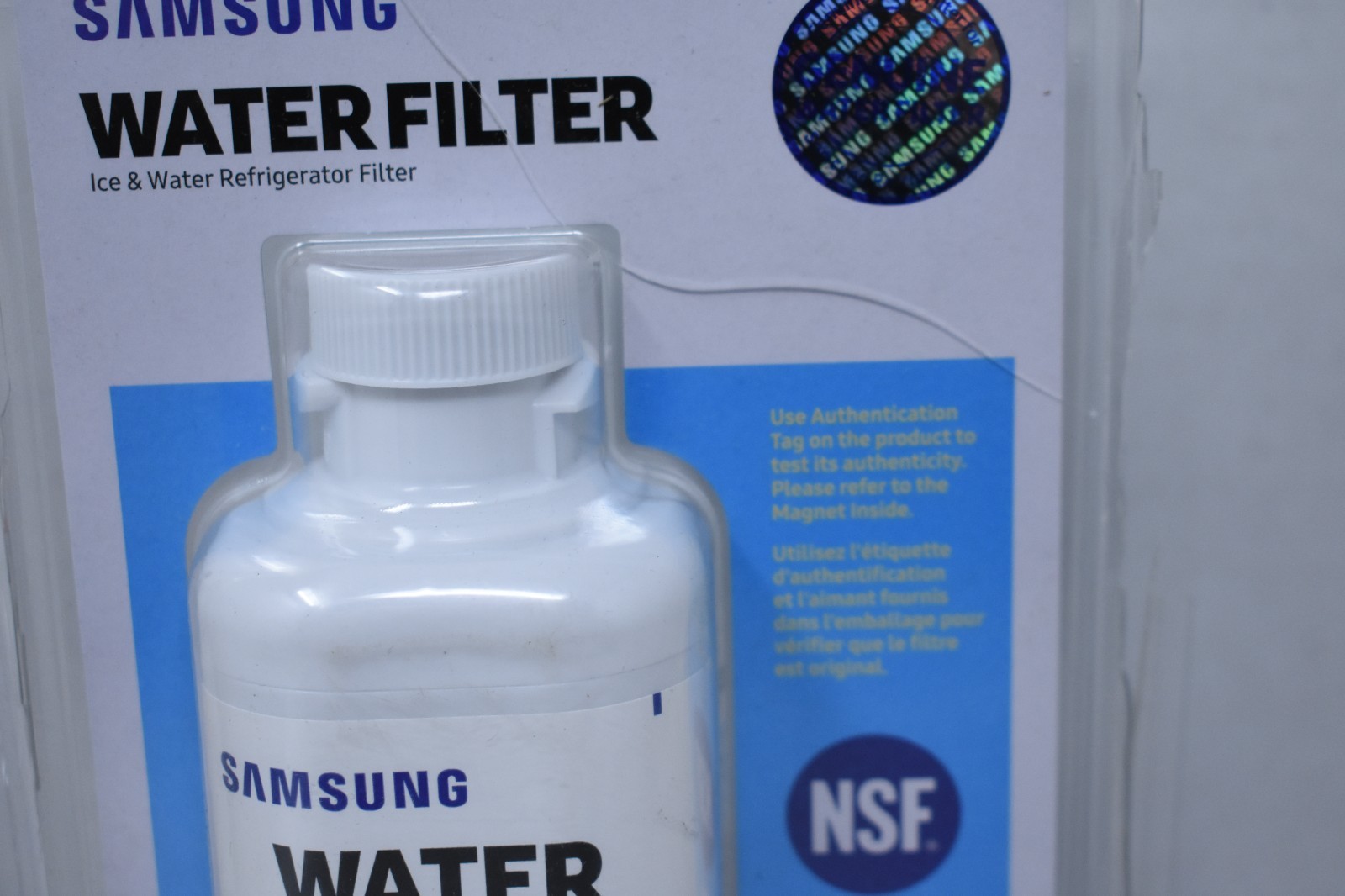 SAMSUNG Genuine HAF-QIN Refrigerator Water Filter for System DA97-08006C
