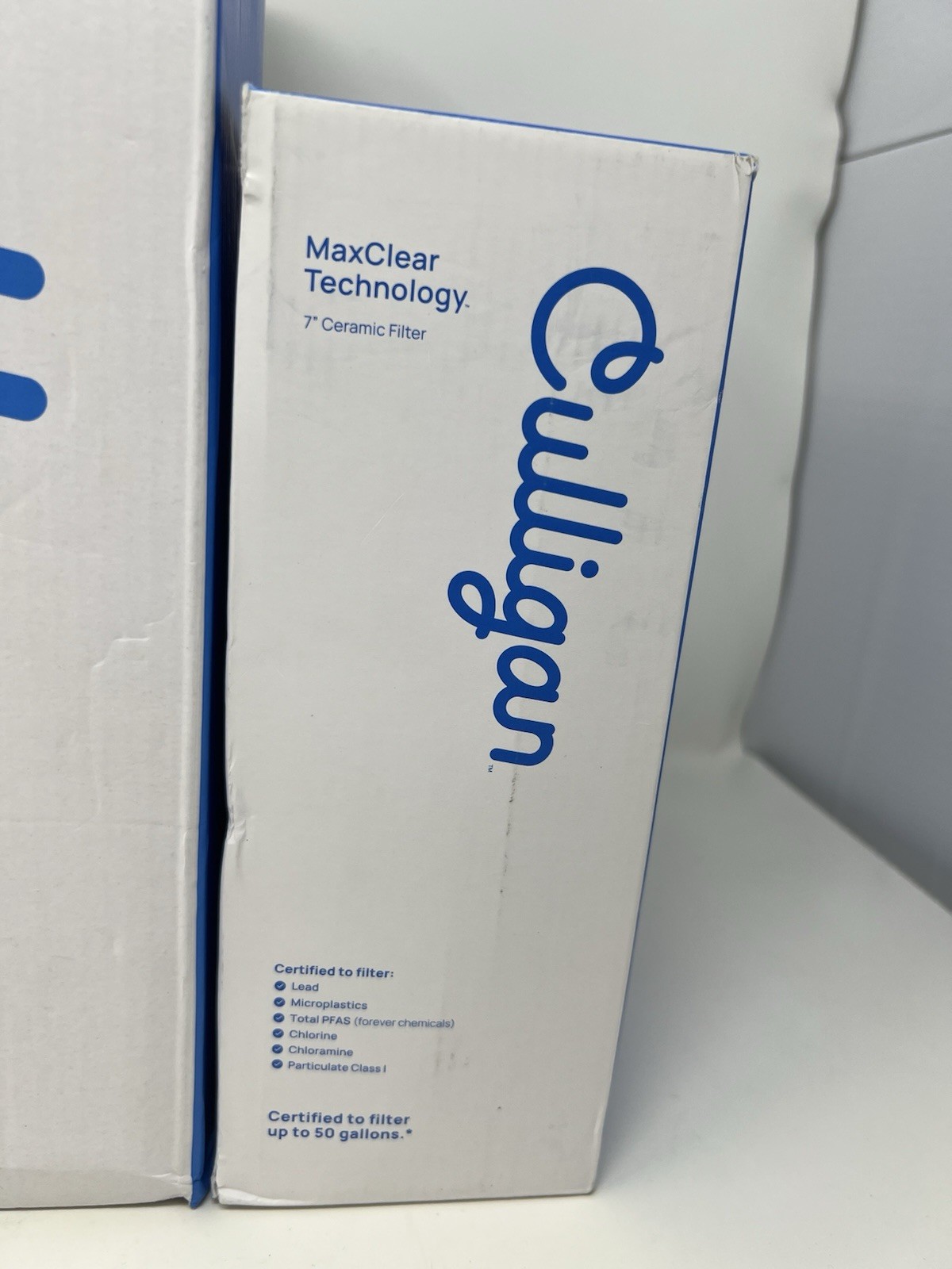 Culligan MaxClear 2.25 Gal Gravity Water Filter System Stainless + 2 Filters