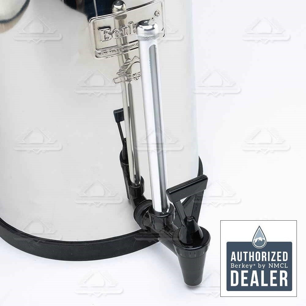 Big and Travel Berkey Sight Glass Water Level Spigot 7.5″ Free Ship