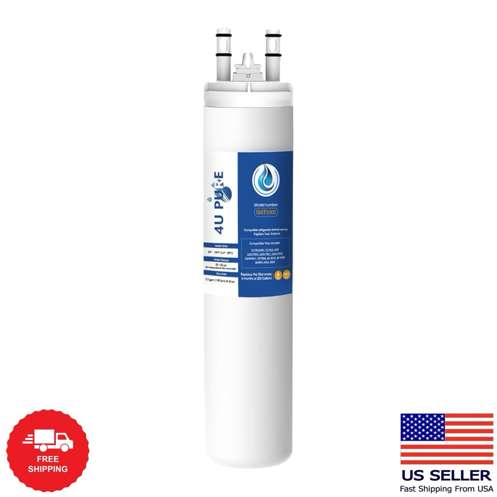 Replacement for Frigidaire ULTRAWF, Pure Source Ultra, Kenmore 9999, 469999, 46-