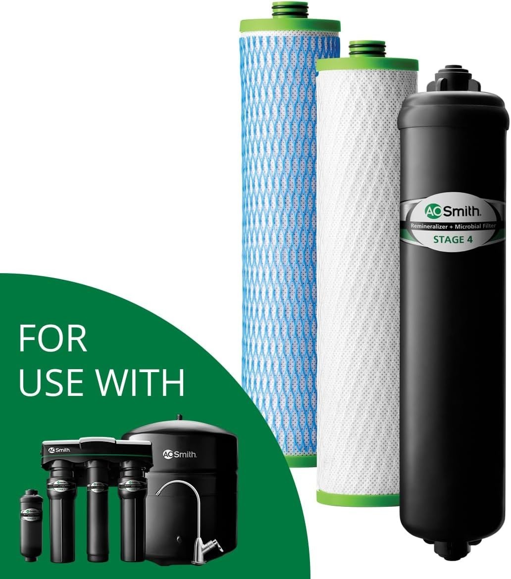 Claryum Carbon & Microbial Remineralizer – Safe Water Filter for AO-RO-MB-4000