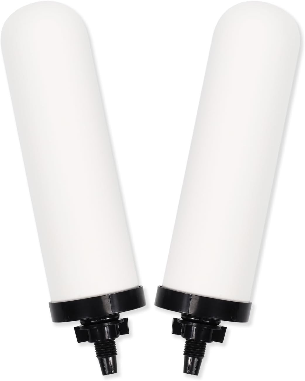 2 Pack 7″ Ceramic Water Filters with Activated Carbon – Superior Purification