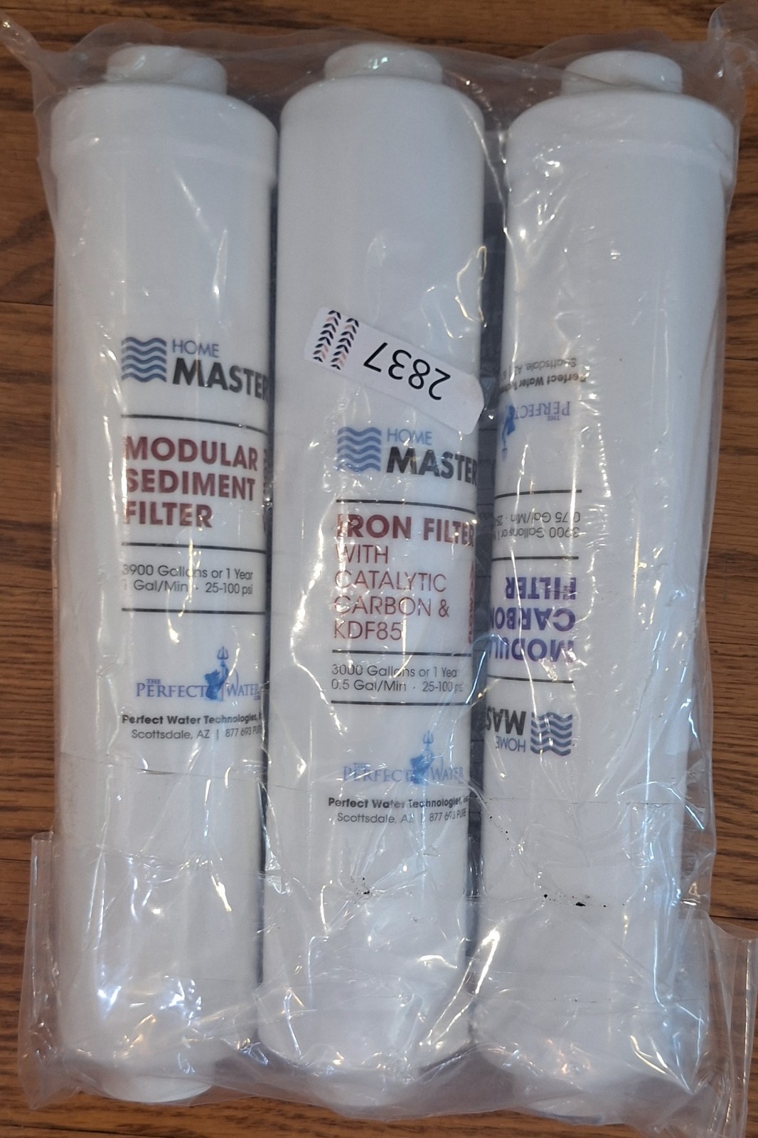 Home Master Series 3x Reverse Osmosis System Filter Sediment Artesian Iron TMA8