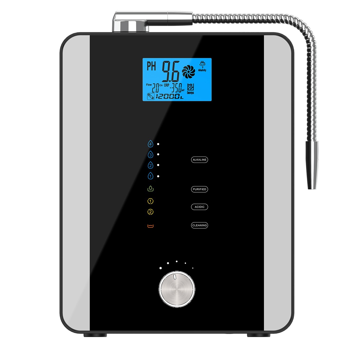 11 Plates Alkaline water ionizer generator purifier pH 3-11 Hydrogen water