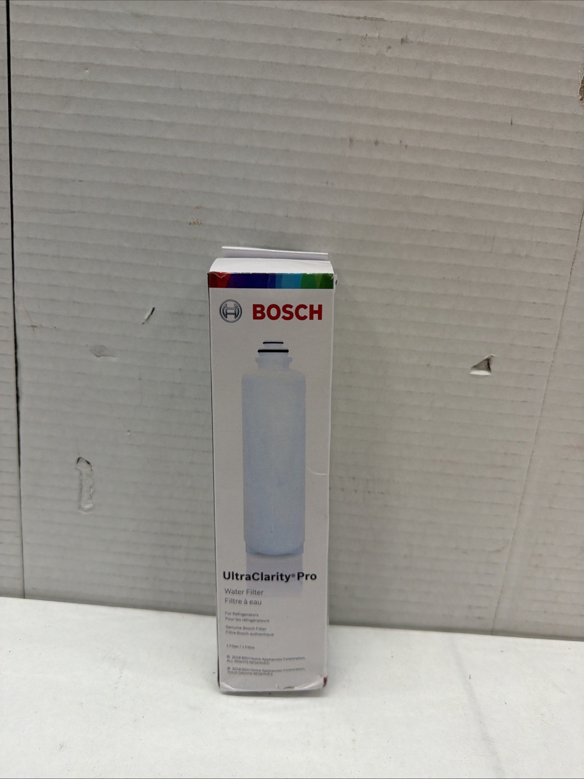1 PACK Bosch Ultra Clarity Pro BORPLFTR50 Water Filter Blue #WFS200MF/WFS210MF