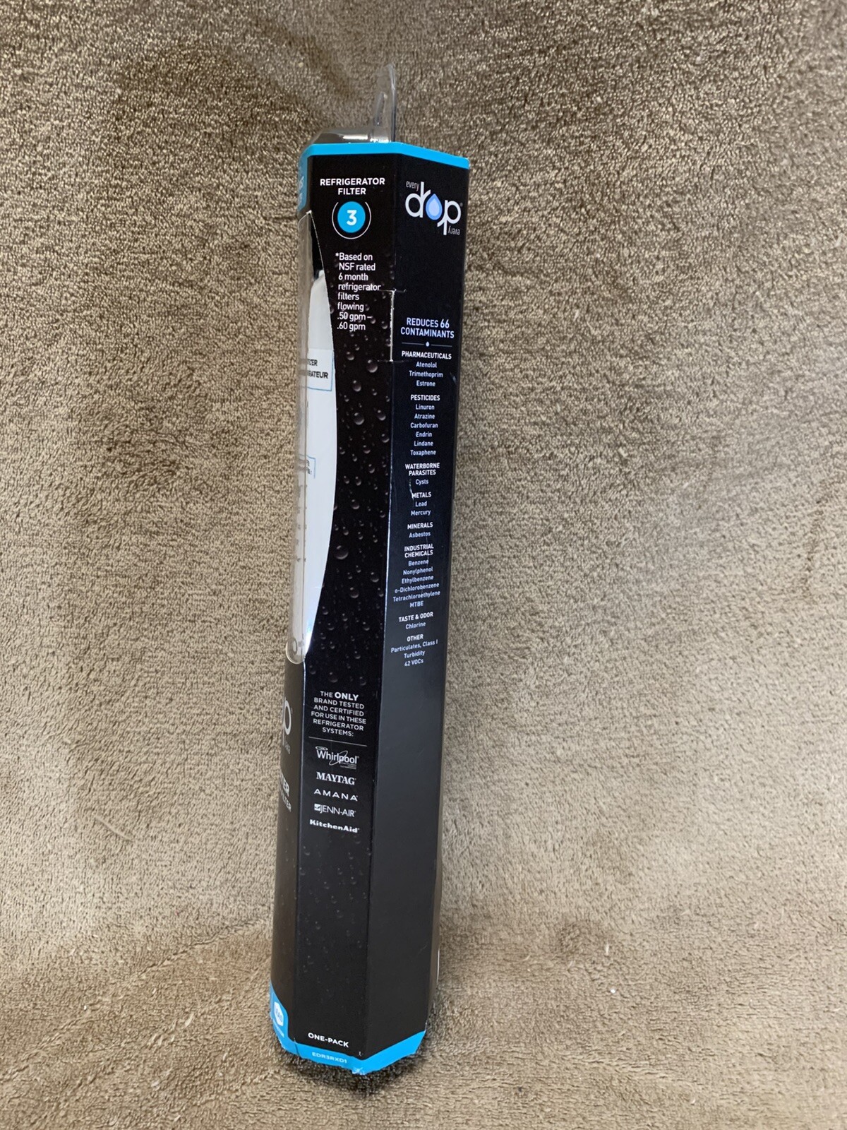 Whirlpool EveryDrop Refrigerator Ice & Water Filter 3 ΕDR3RXD1 Multiple Avail.