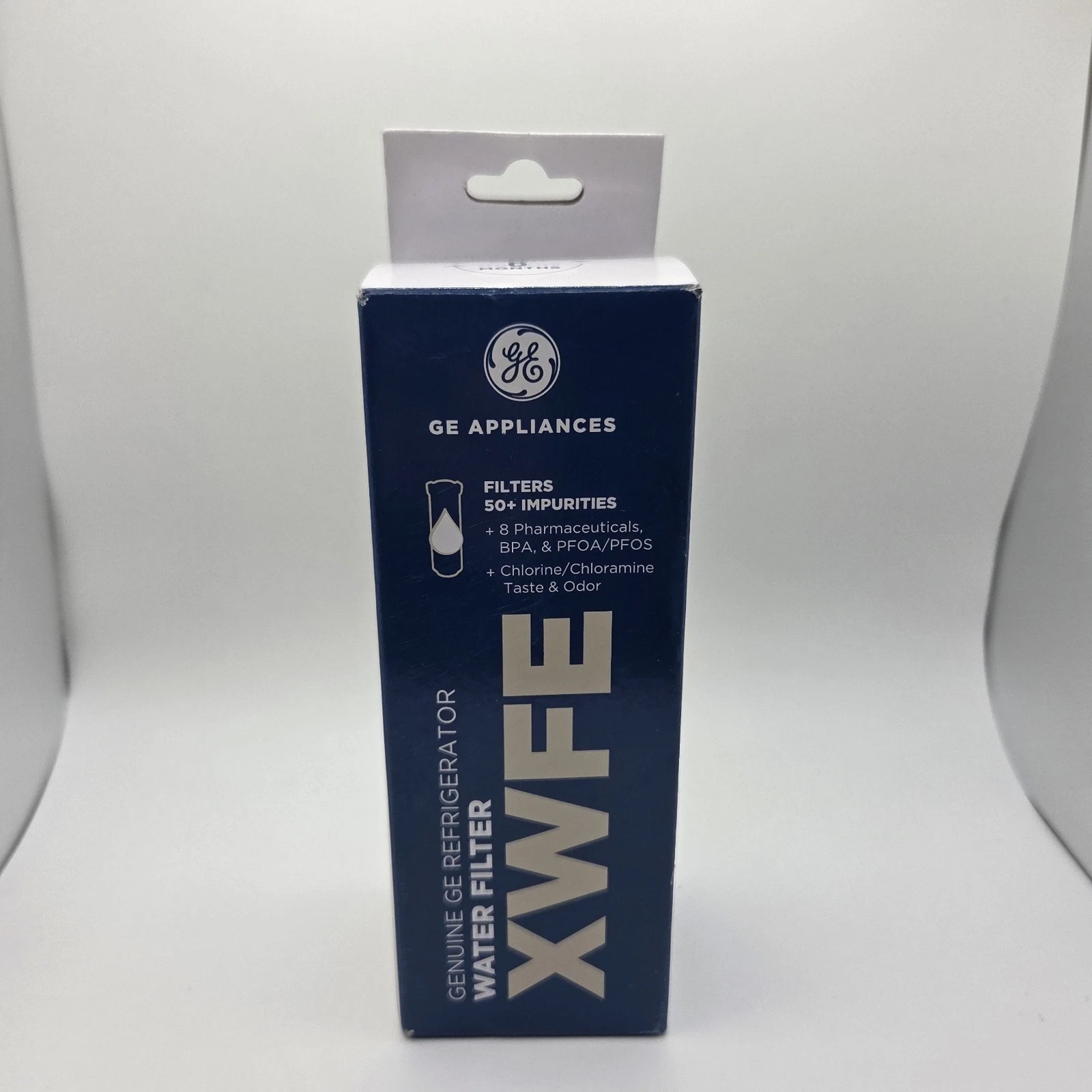 (3 Pack) Genuine GE XWFE Refrigerator Water Filter OEM Replacement XWF WITH CHIP