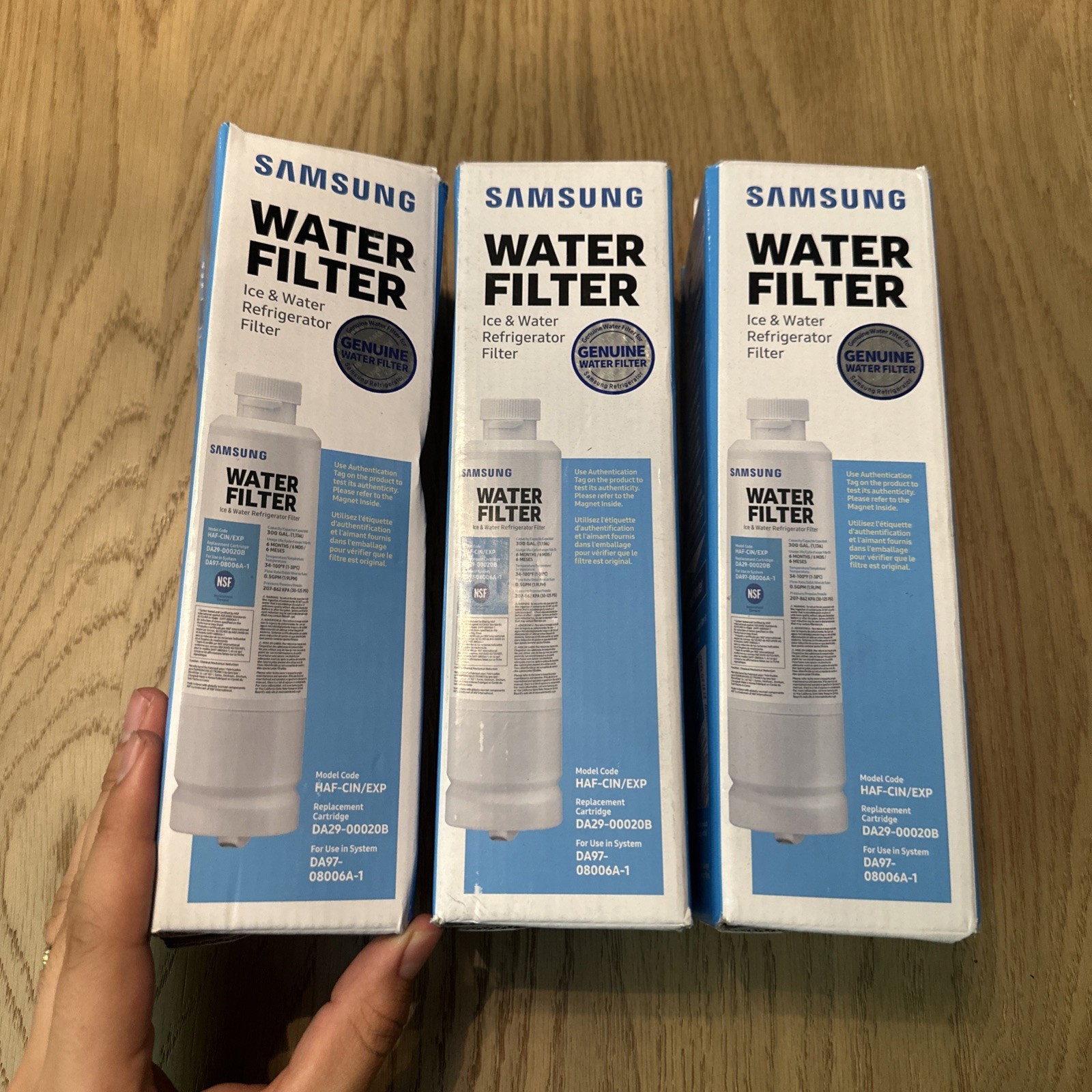 Samsung Refrigerator Water Filter HAF-CIN/EXP DA29-00020B – 3 PACK