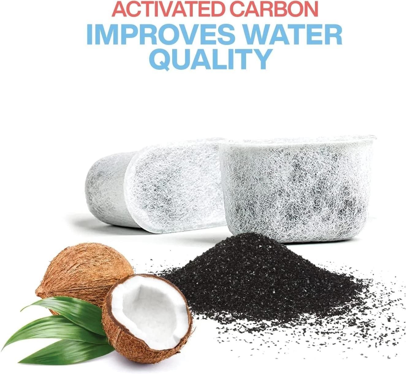 12 Pack Replacement Charcoal Water Filters for All Cuisinart Coffee Machines – C