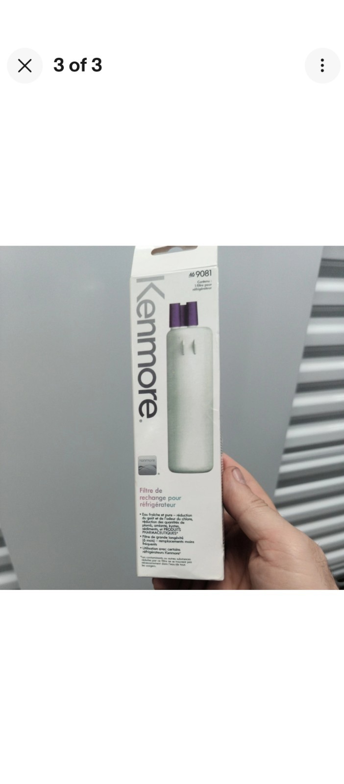 Kenmore 9081 469081 46-9930 Replacement Refrigerator Ice Water Filter