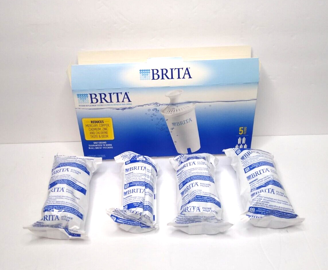 BRITA 987554 Standard Replacement Pitcher Filters (Lot of 9) Genuine OEM