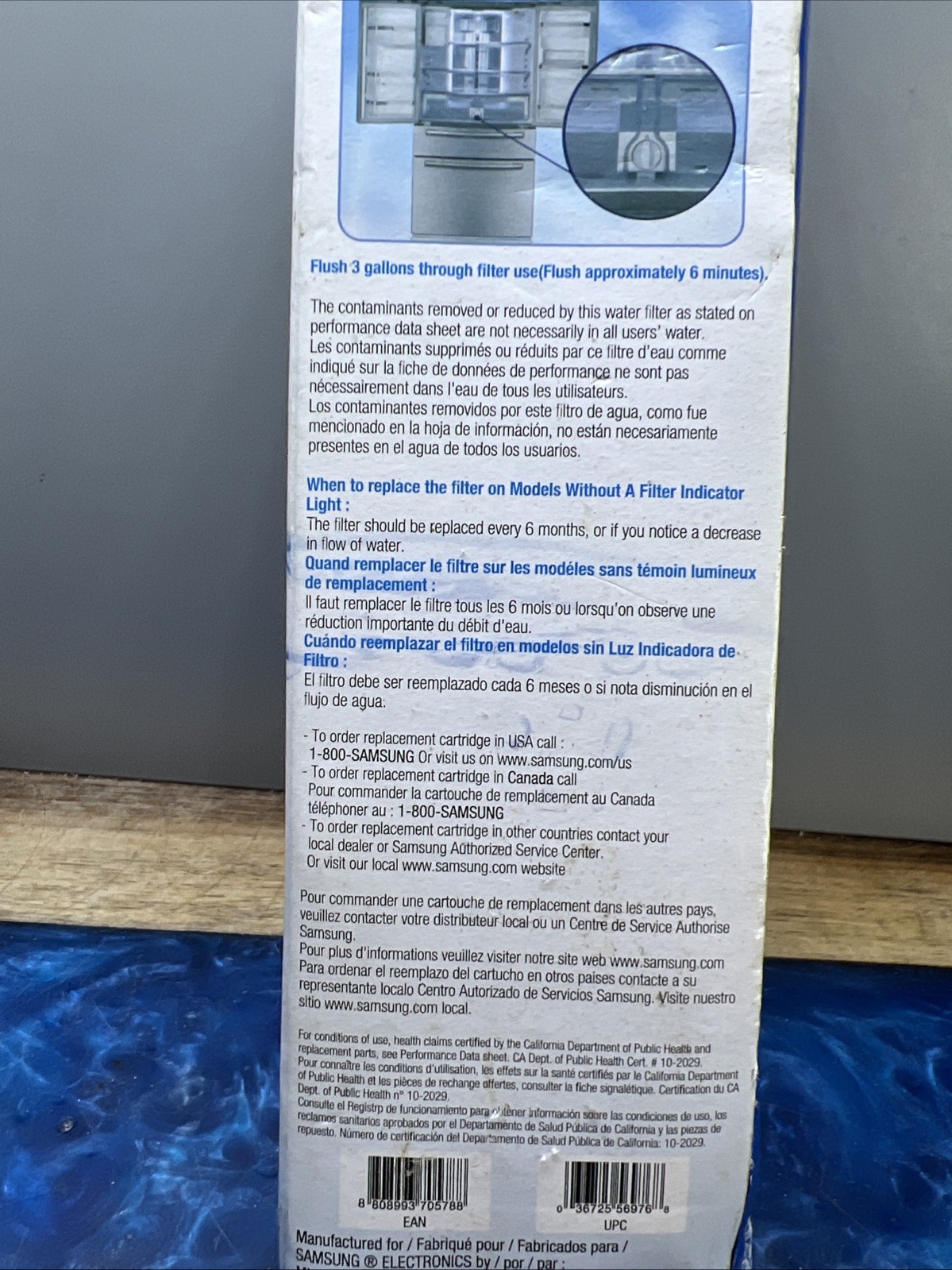 Genuine Samsung DA29-00020B HAF-CIN/EXP Refrigerator Water Filter (New)