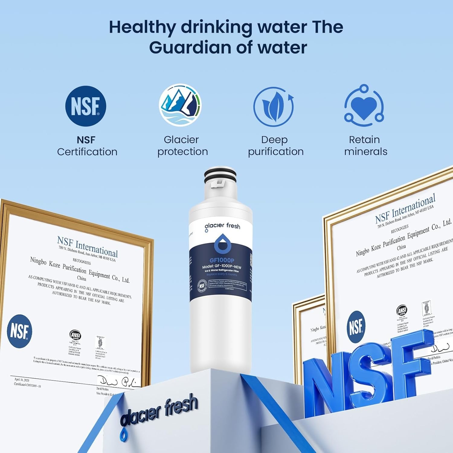 LT1000PC Water Filter 4 Pack – Compatible with LT1000PC/PCS/-$