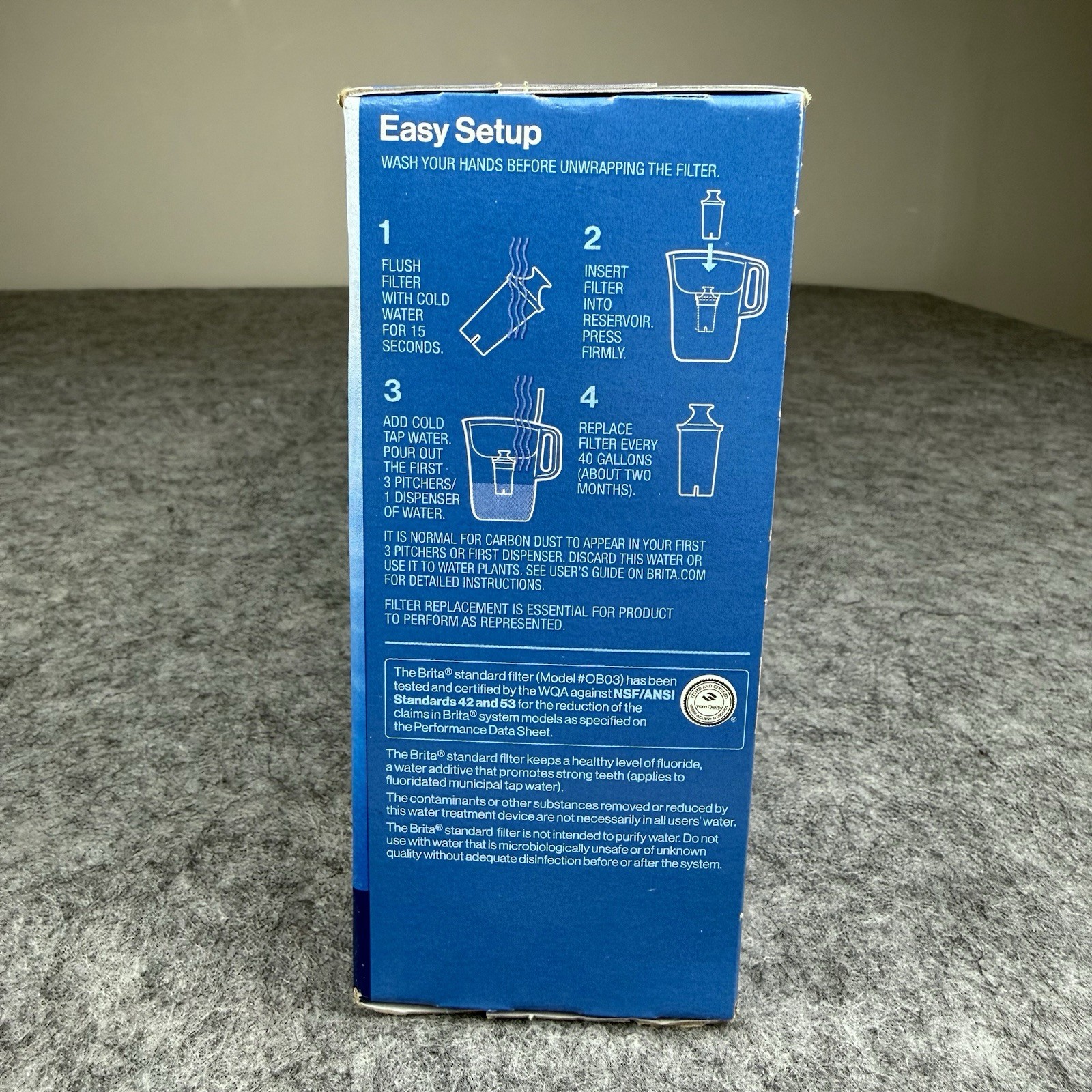 NEW 6 Pack Brita Original Replacement Filters For Pitchers FREE SHIPPING