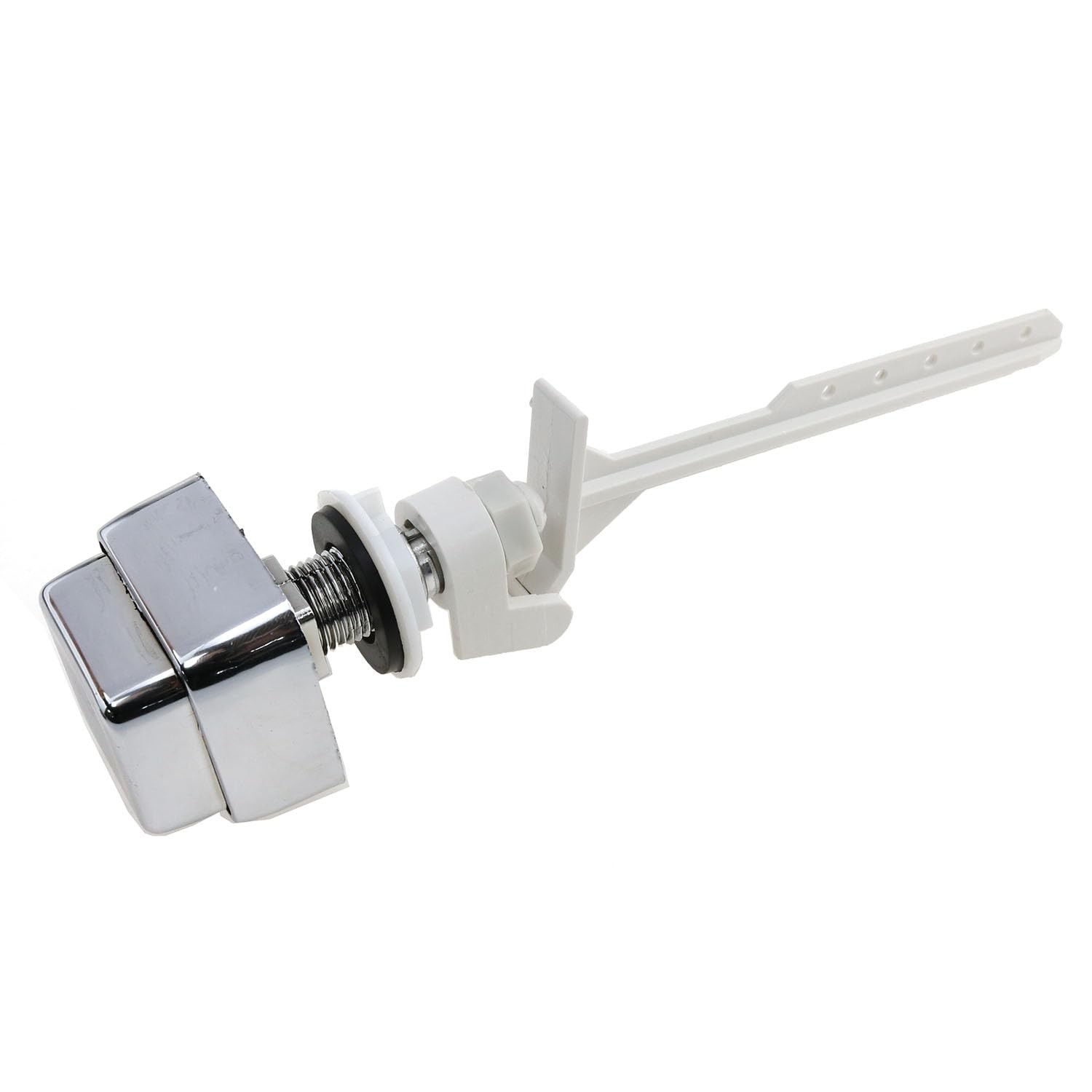1 PCS Push-Button Toilet Flush Kit Side Mount Handle Trip Lever Water Tank