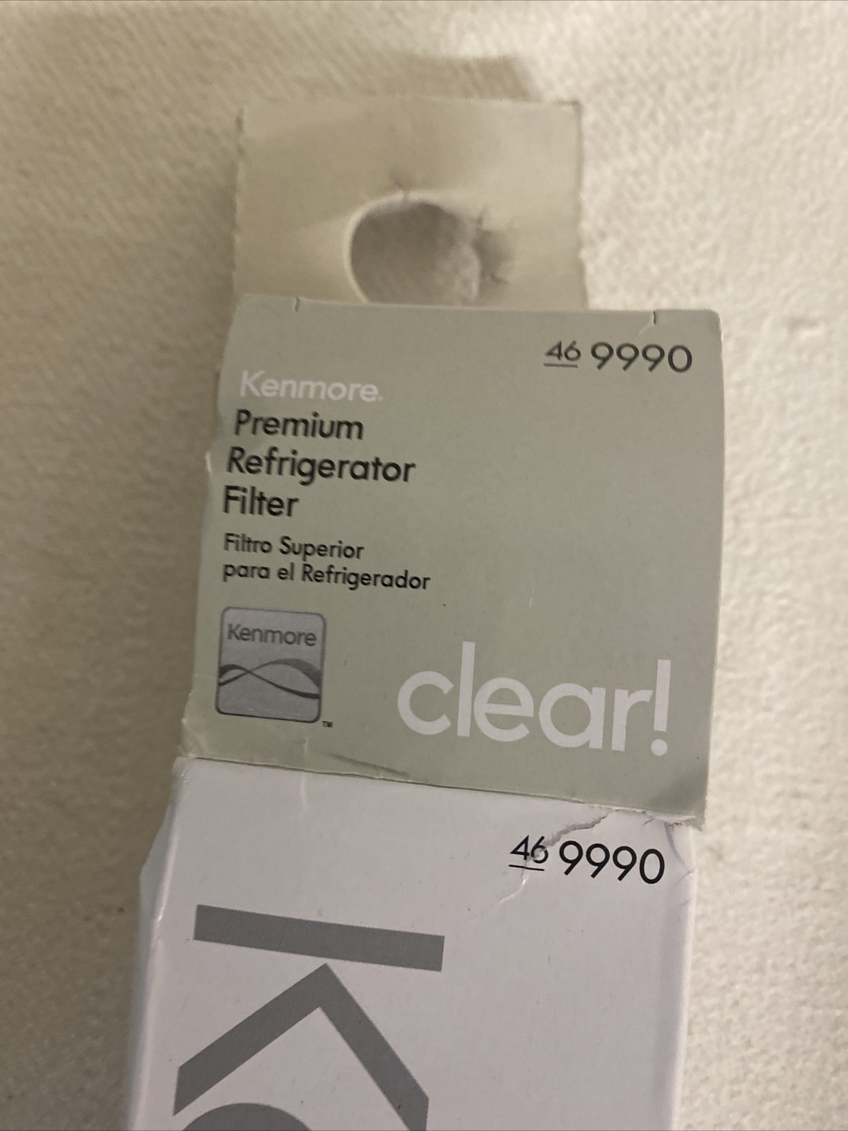 Kenmore 9990 Water Filter For Aqua Optima Evolve – White Sealed See Photos!!!!