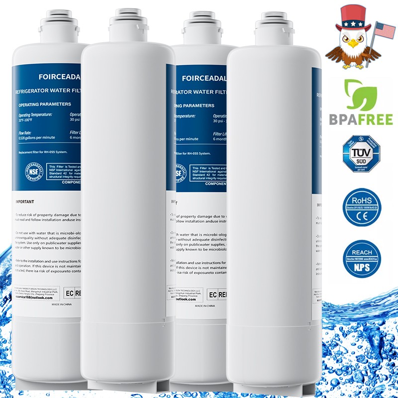 4x/2x For Bosch Ultra Clarity Pro BORPLFTR55 Refrigerator Water Filter WFC100MF