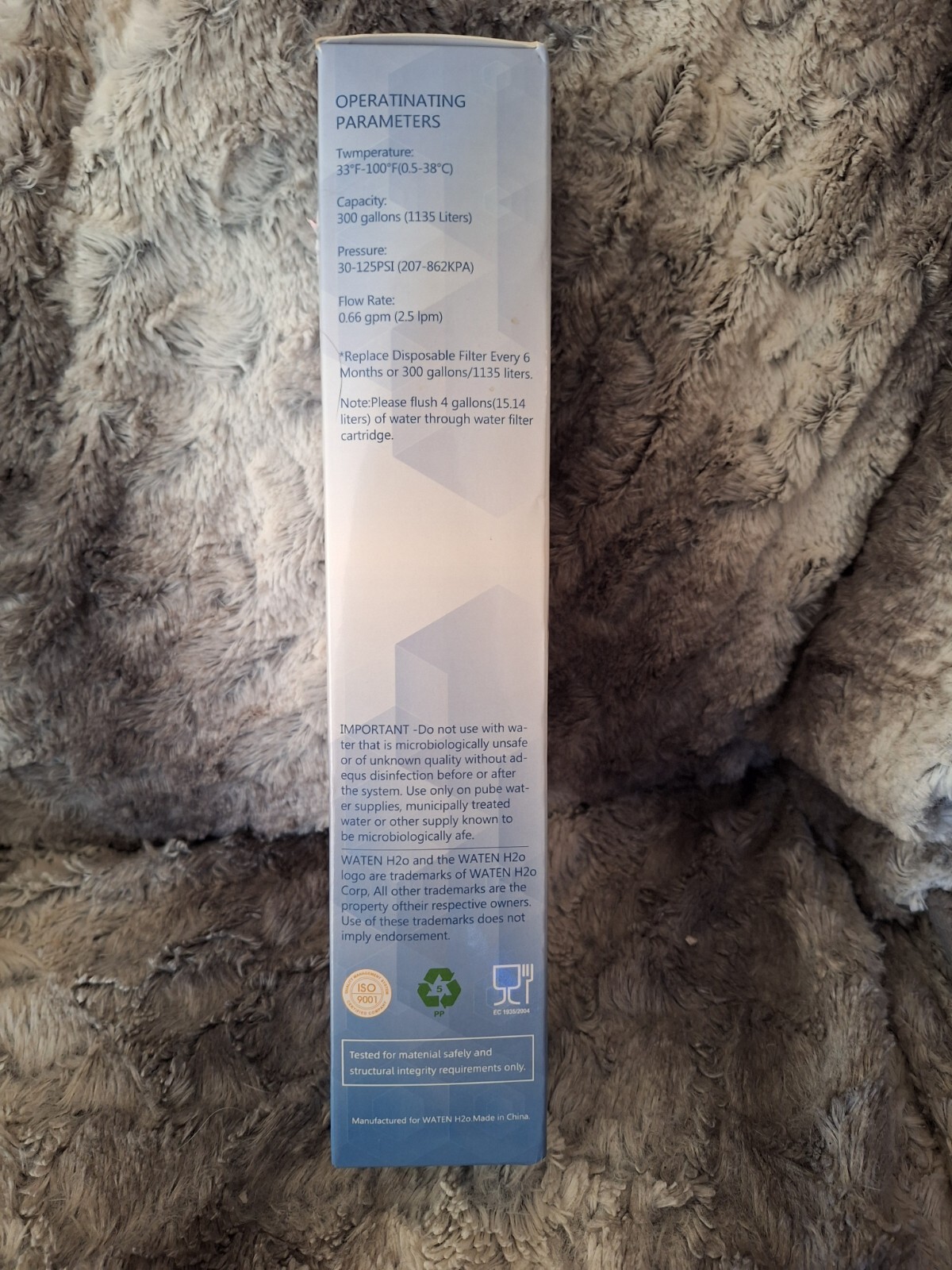 Waten H20 4396841 *4396710 Water Replacement Filter 3 EDR3RXD1 NEW Sealed