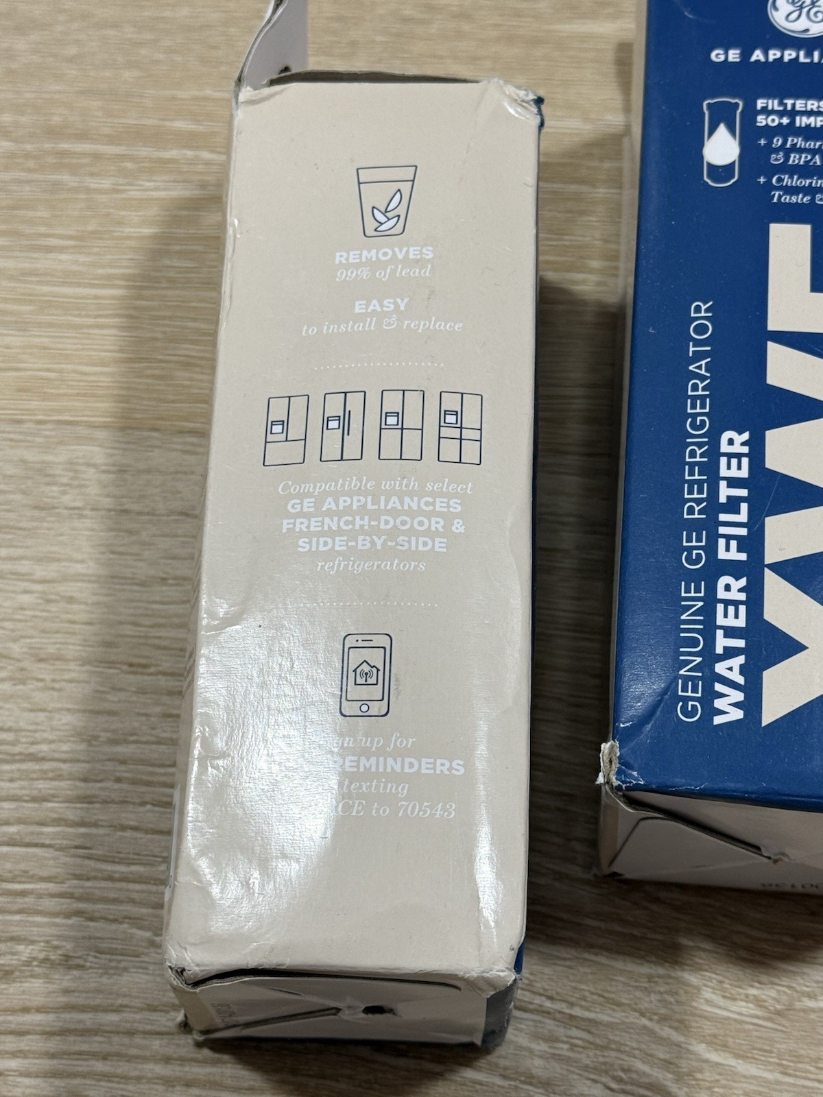 New Sealed 5 LOT GE XWF Refrigerator Water Filter Replacement XWF Appliances