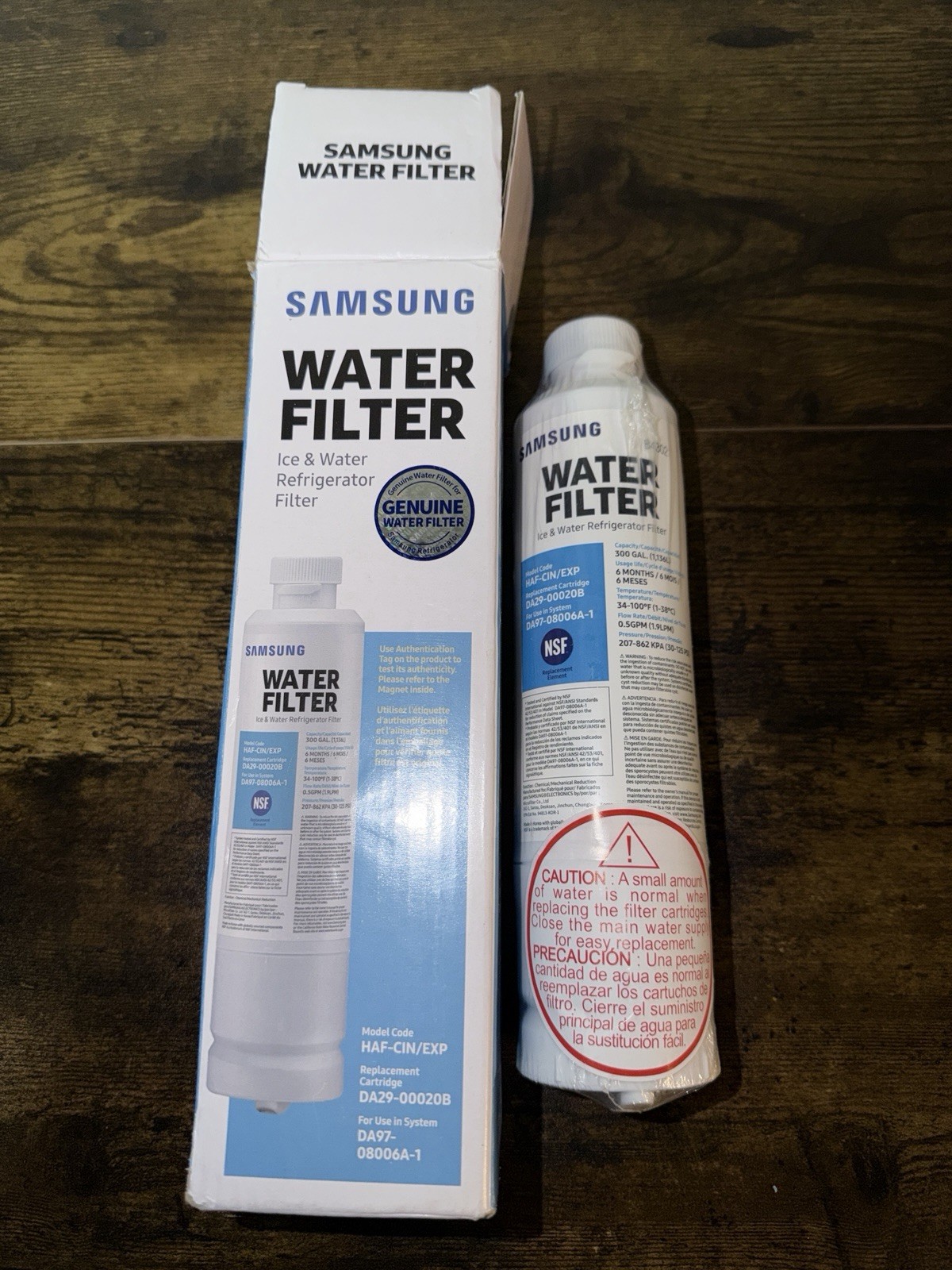 New In Box! – Samsung Water Filter – 300 Gallon – 6 Months – HAF-CIN/EXP