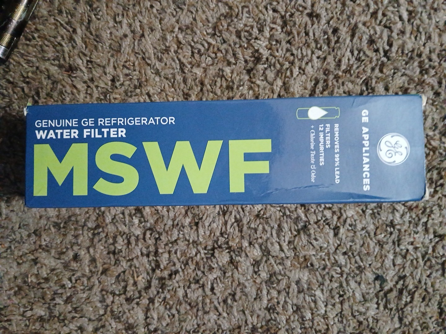 MSWF Genuine Replacement Cartridge for GE Refrigerator Water Filter 2 Pack New!