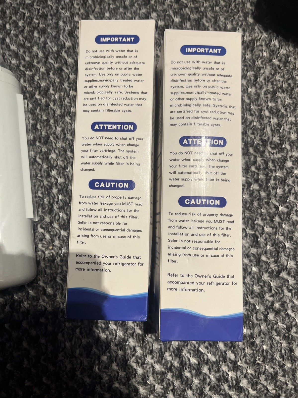 3 Refrigerator Water Filter for Frigidaire Kenmore WF3CB All 3 New