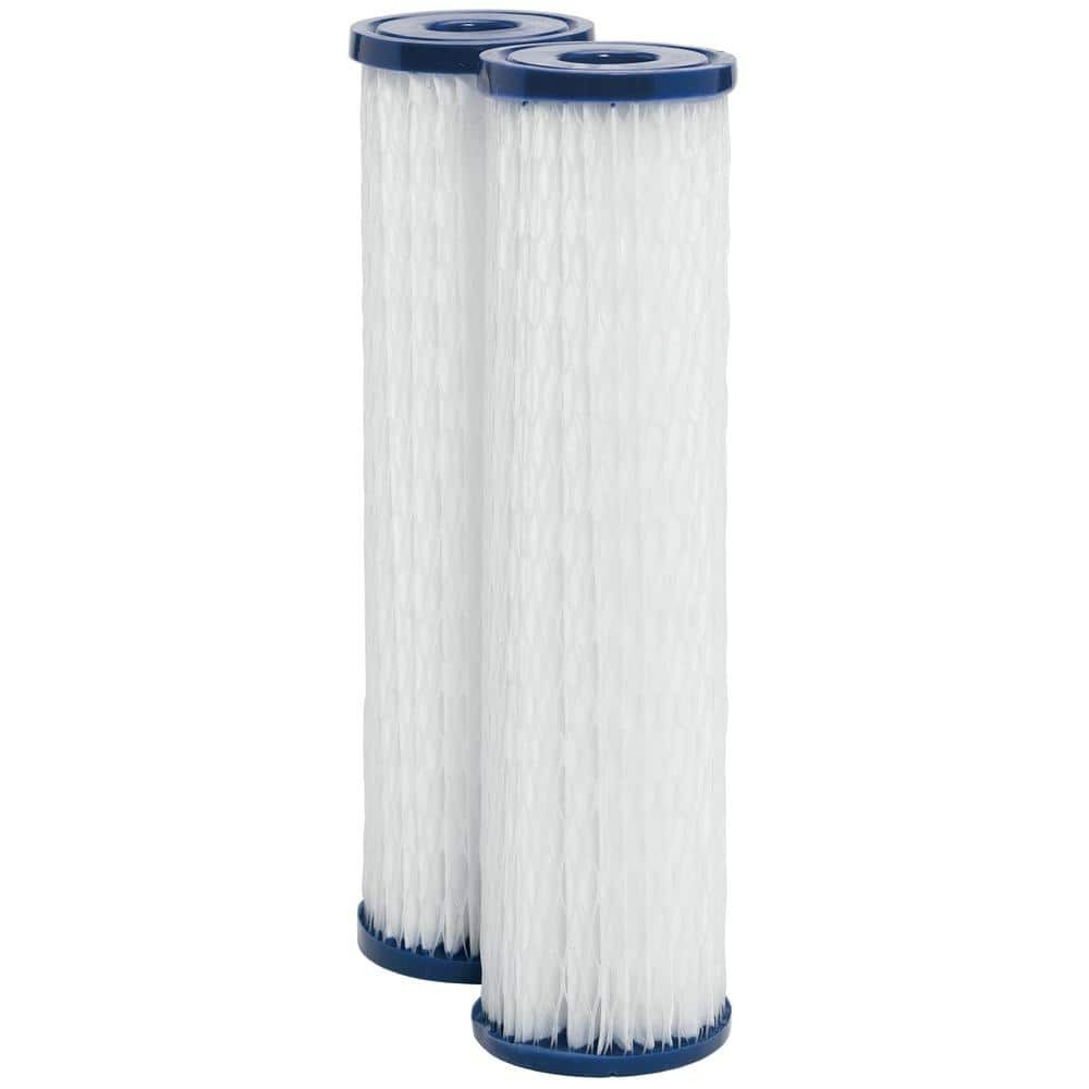 Universal Whole House Water Filter Cartridge Replacement 2-Pack