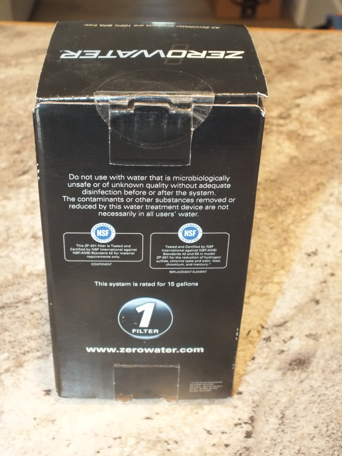 ZeroWater Water Replacement Filter Premium 5-Stage Ion Exchange Tech