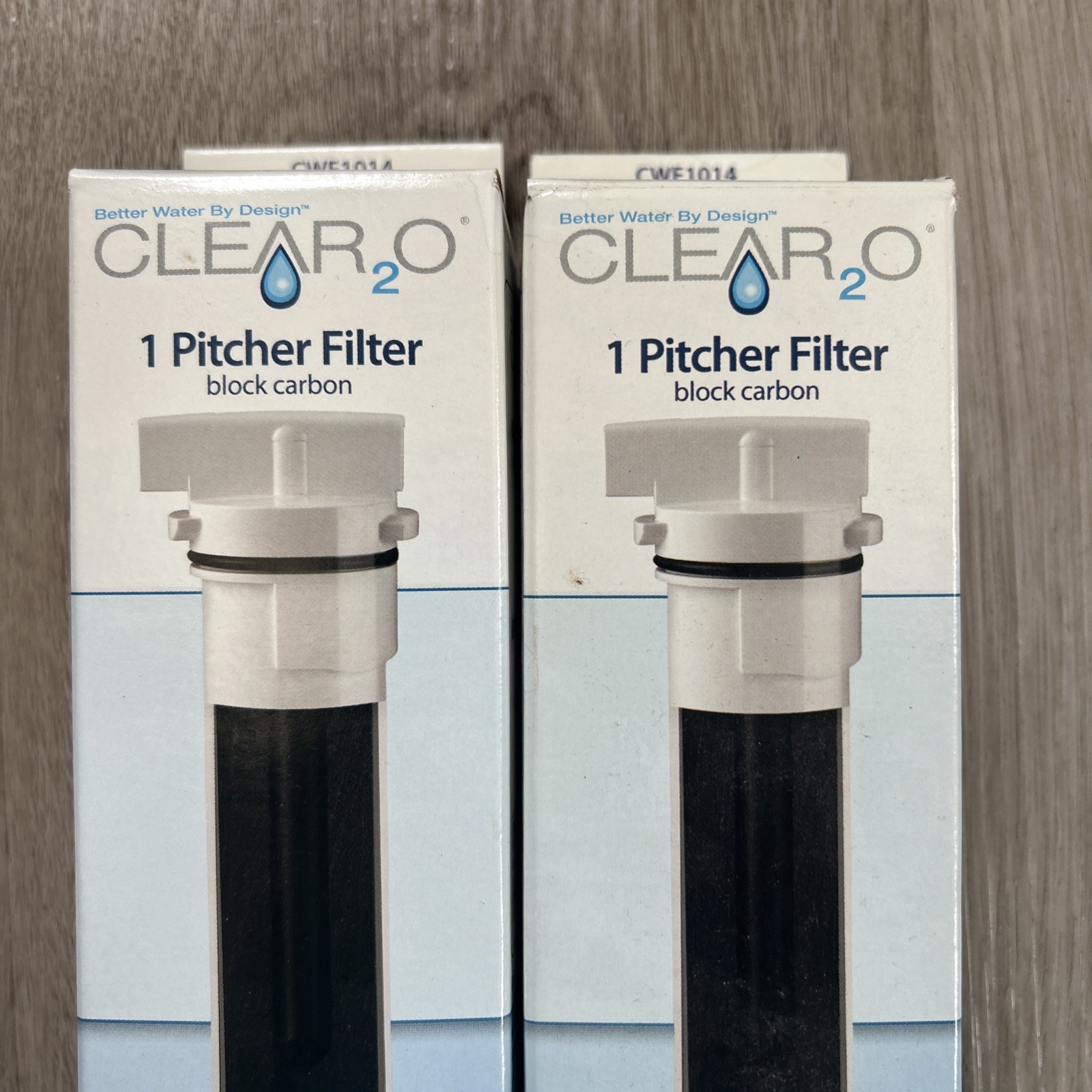Clear2O Pitcher Replacement Water Filter CWF1014 New In Box Set Of 2 Genuine
