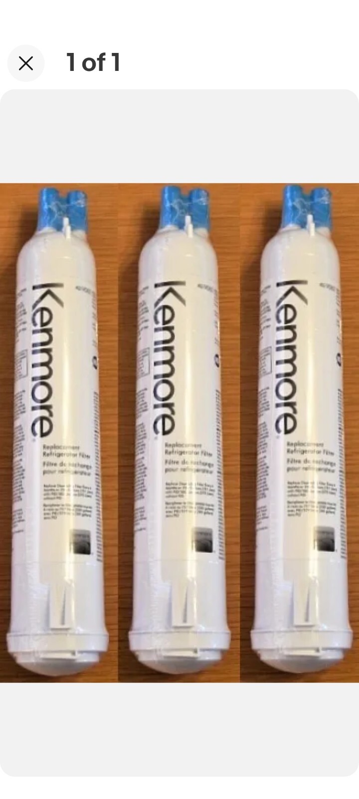 3 Pack Kenmore 9083 Refrigerator Water Filter 469083 9020 9030 FREE SHIPPING