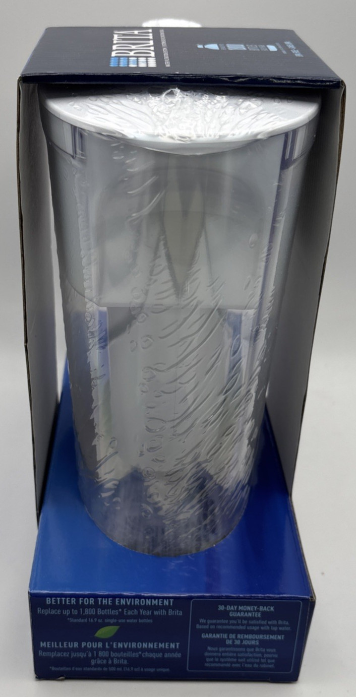 Brita SOHO Water Filtration System Pitcher WHITE 6 Cup NEW Plus 6 Extra Filters