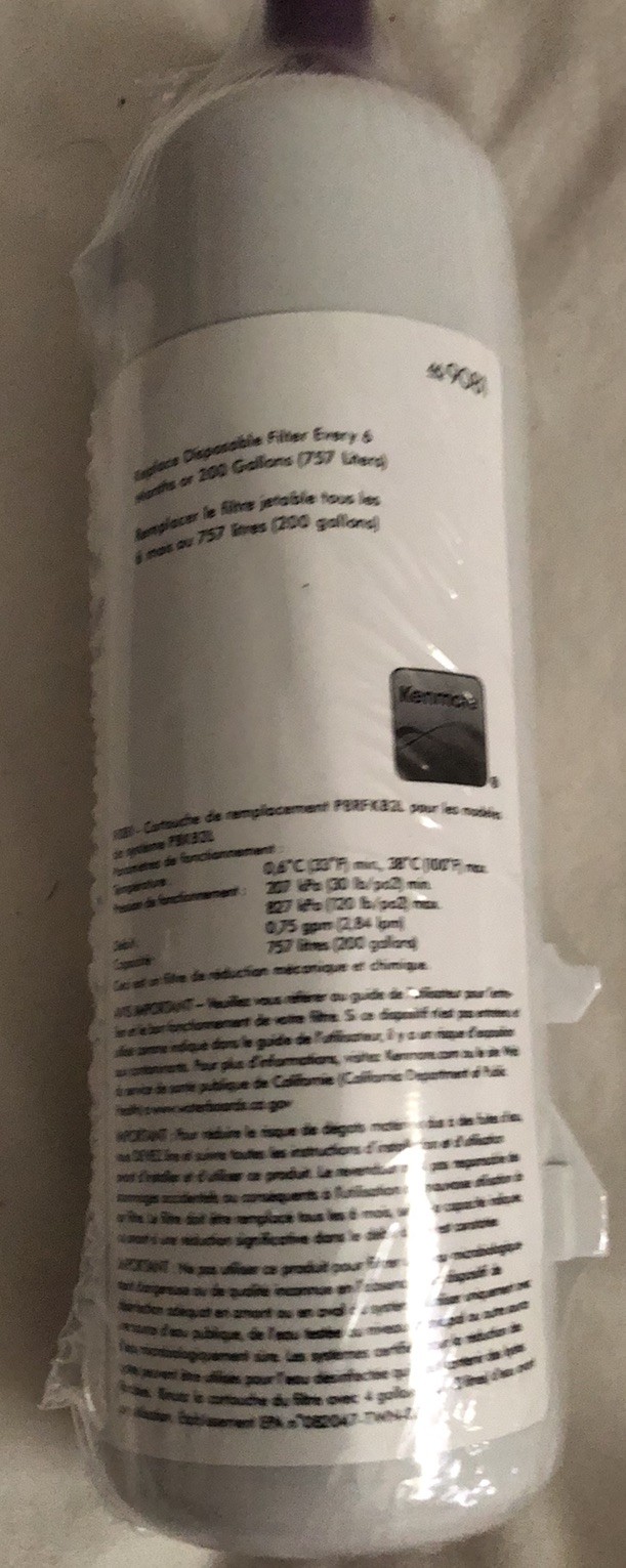 Kenmore 9081 Refrigerator Water Filter – White Factory Sealed No Box New
