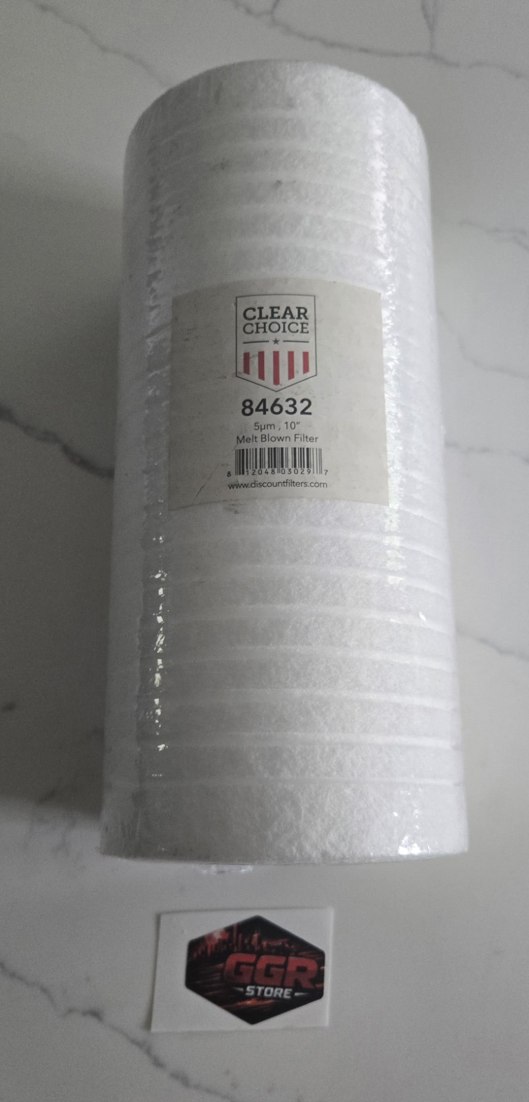 WATER FILTER by CLEAR CHOICE #84632 Melt Blown Filter 10 in