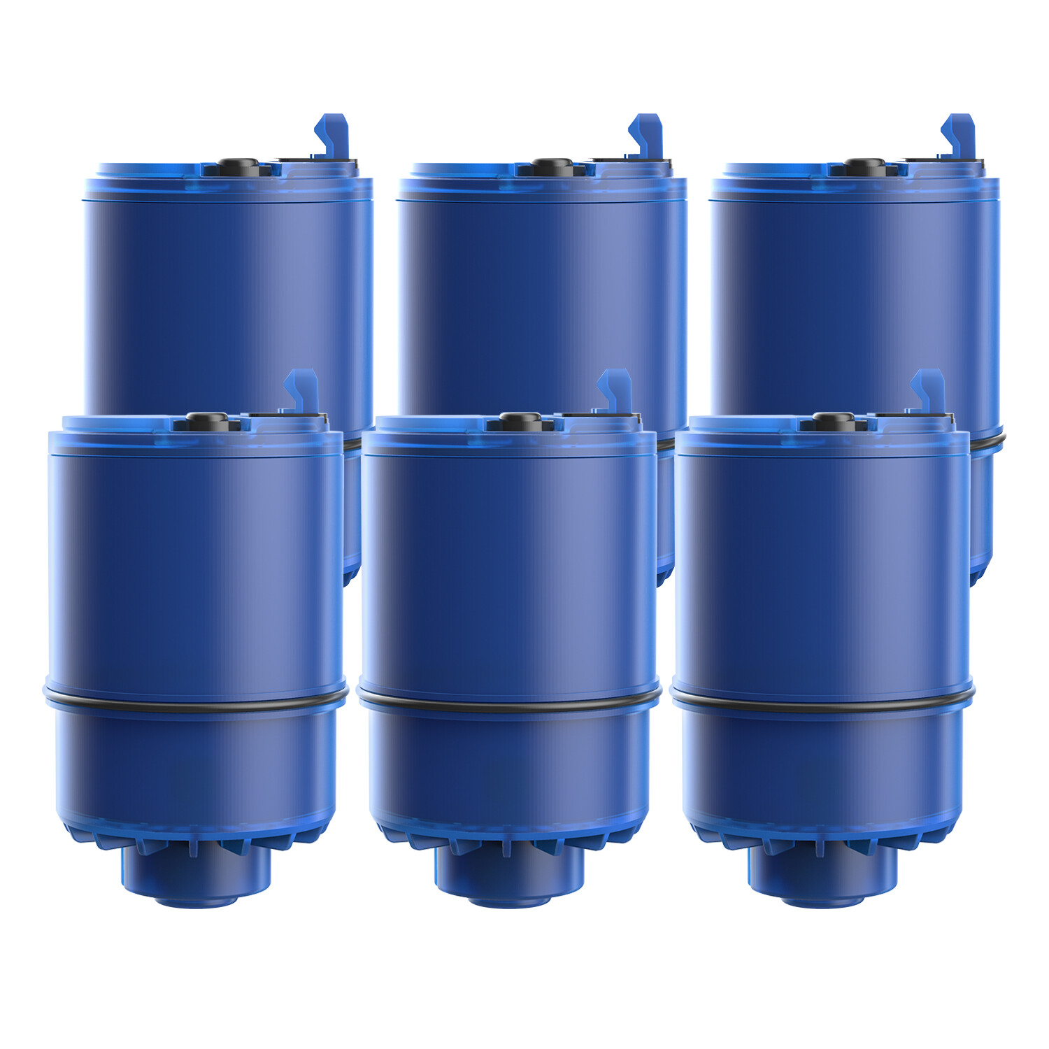 AQUA CREST Filter Replacement for RF-9999® FM-3700, NSF Certified, 6 PACK