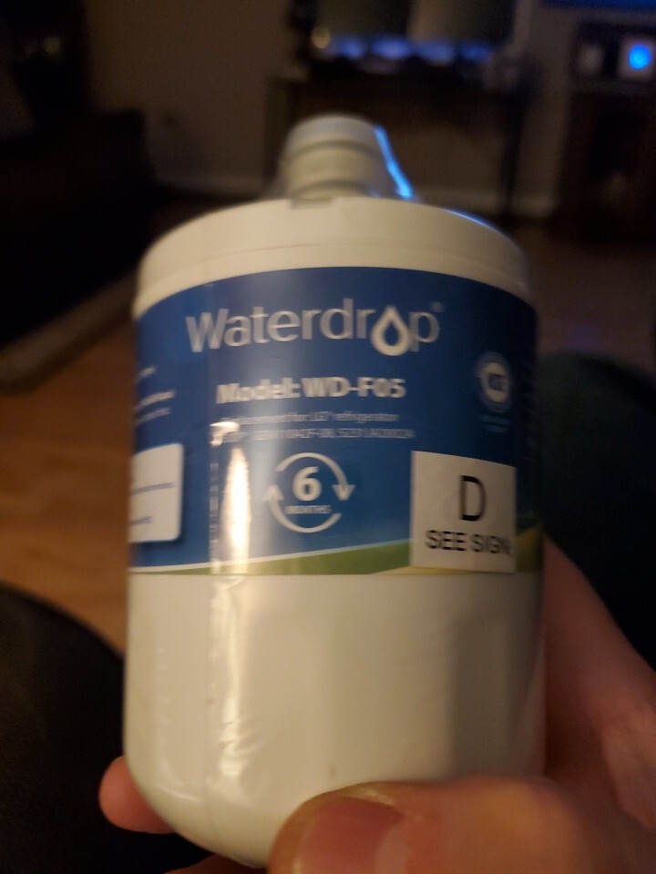 New Waterdrop Water Filter WD-F05 Replaces Lg LT500P GEB11042F-08 5231JA2002A
