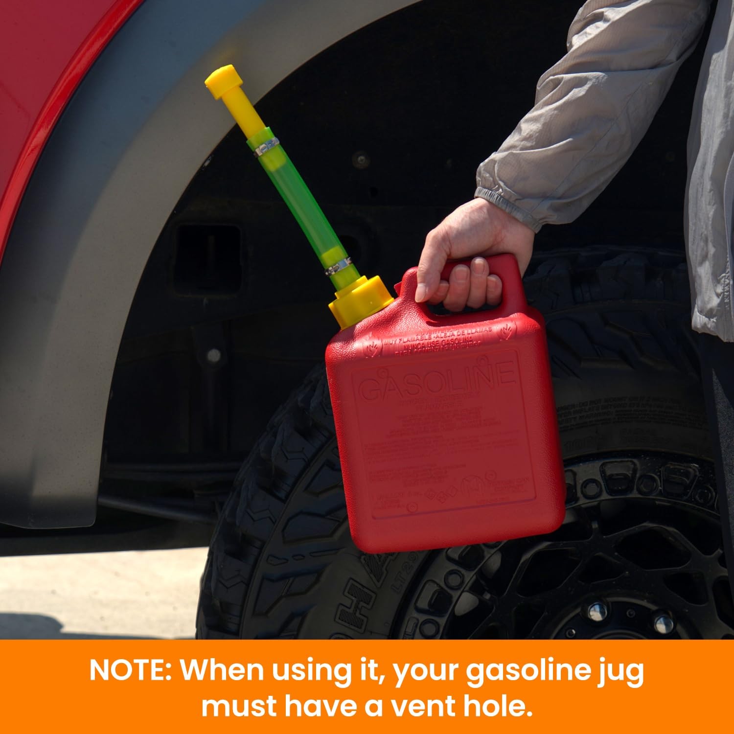 mapleza 1 PCS Gas Can Spout Replacement 10″ Compatible with 1 10»