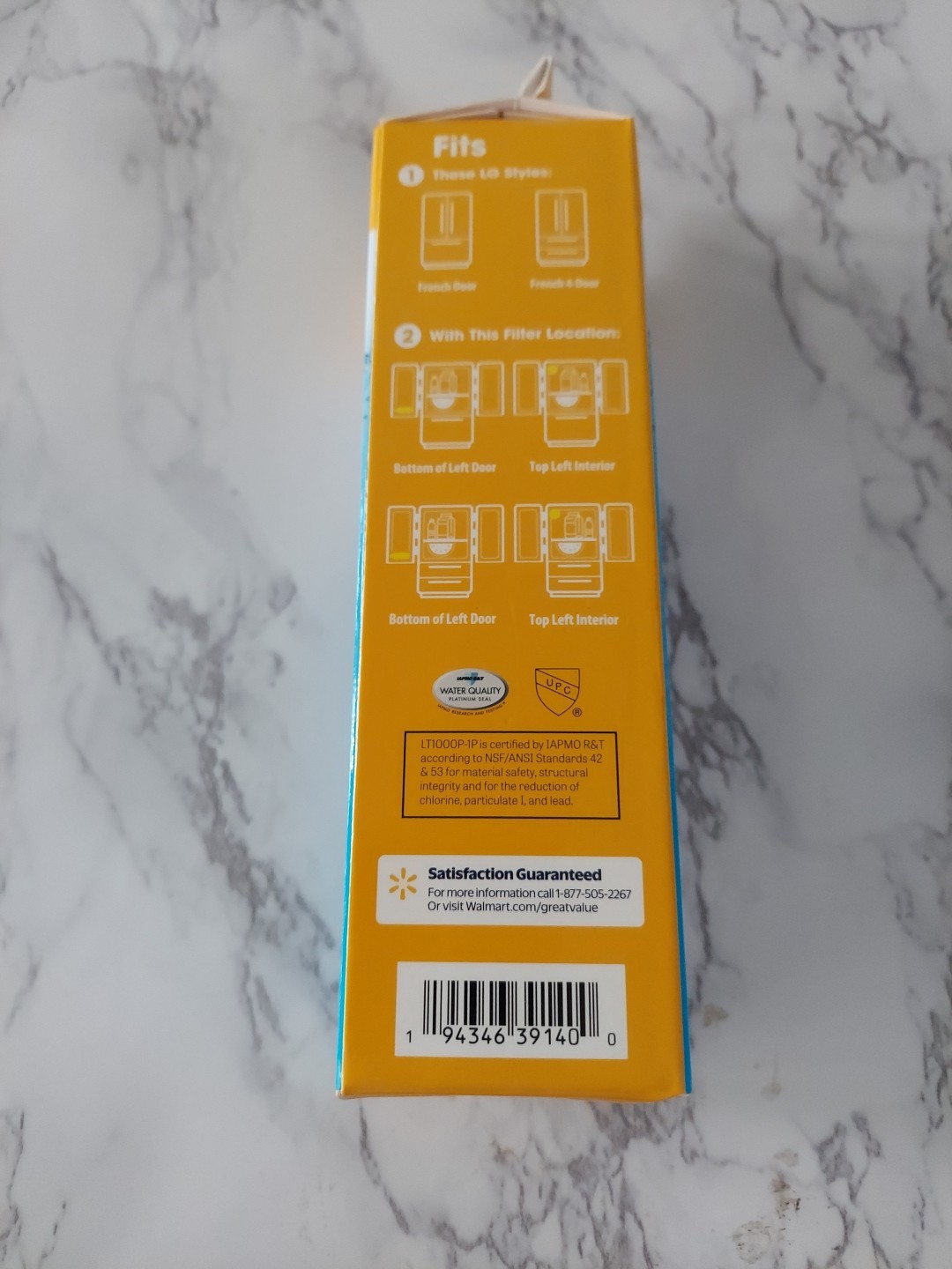New Great Value Refrigerator Water Filter Compatible LG Replaces LT1000P