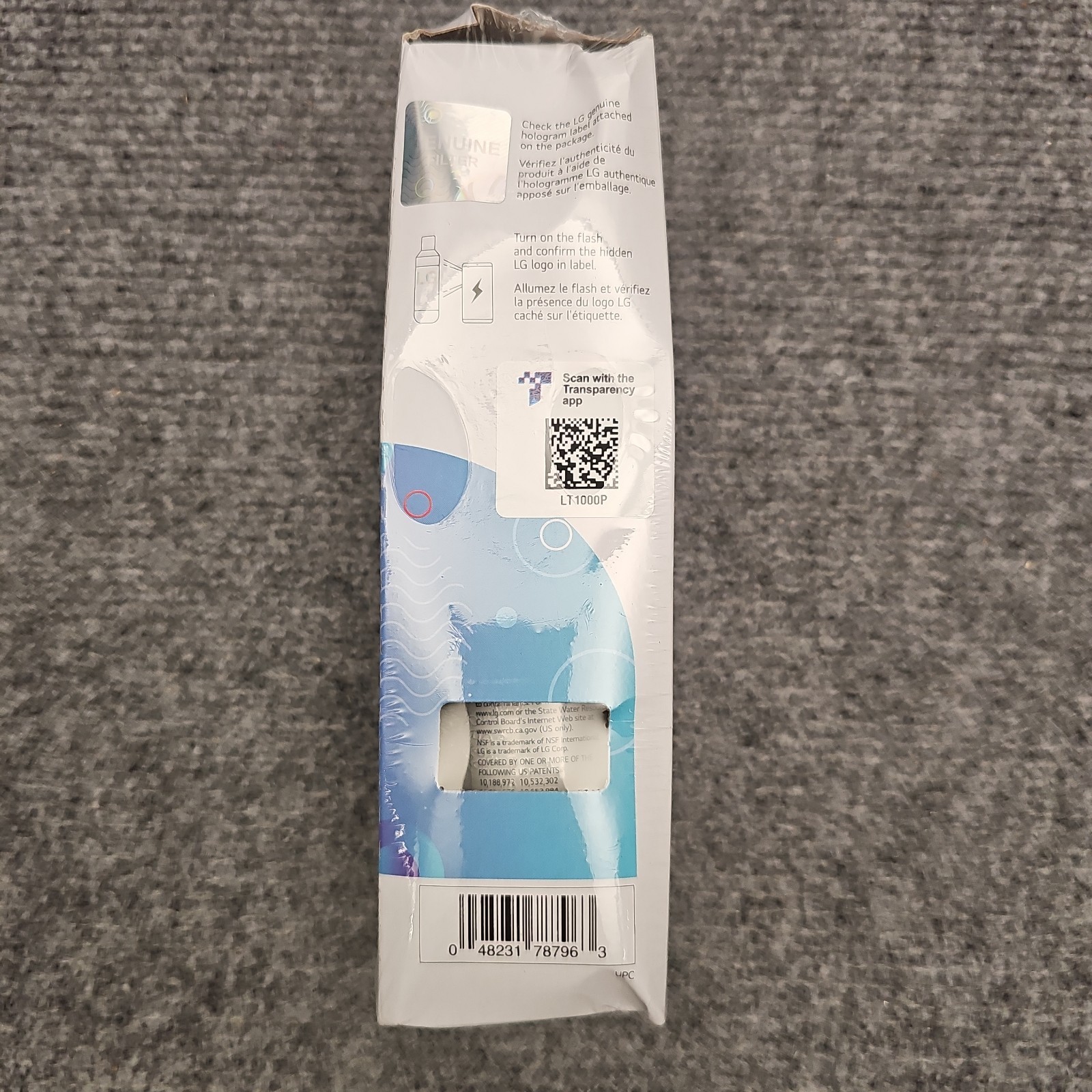 LG Refrigerator Water Ice Filter LT1000P LT1000PC LT1000PCS ADQ747935 Sealed