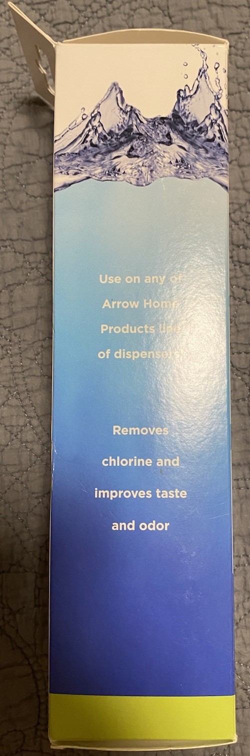 Arrow ClearA H2O Water Filter System Refill 2 Pack + Spigot | 40 Gallon Capacity