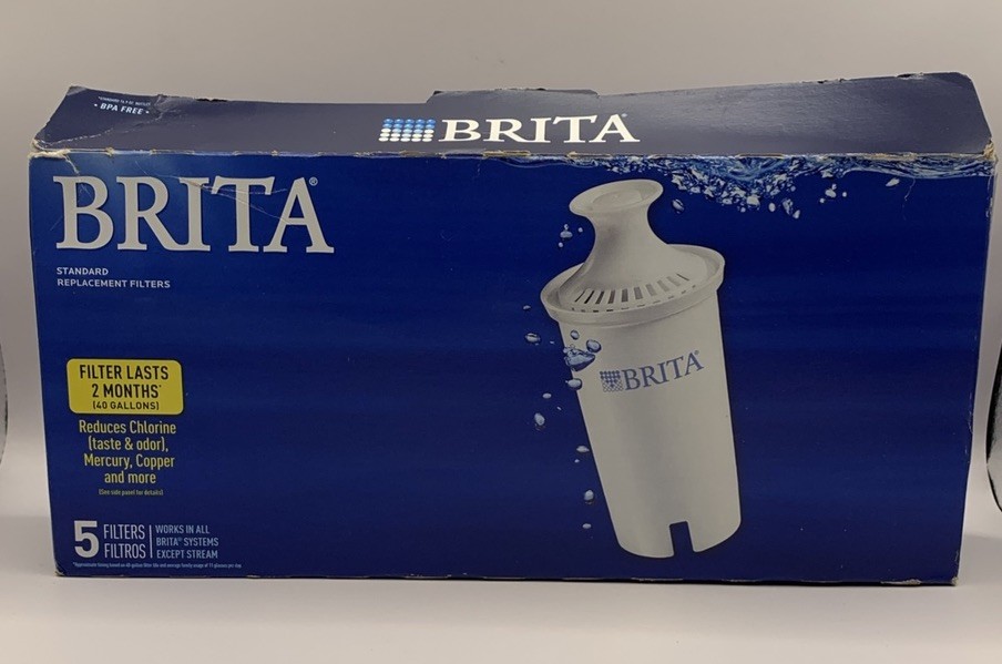 Brita 4 Pack Standard Replacement Water Pitcher Filters ~Sealed ~