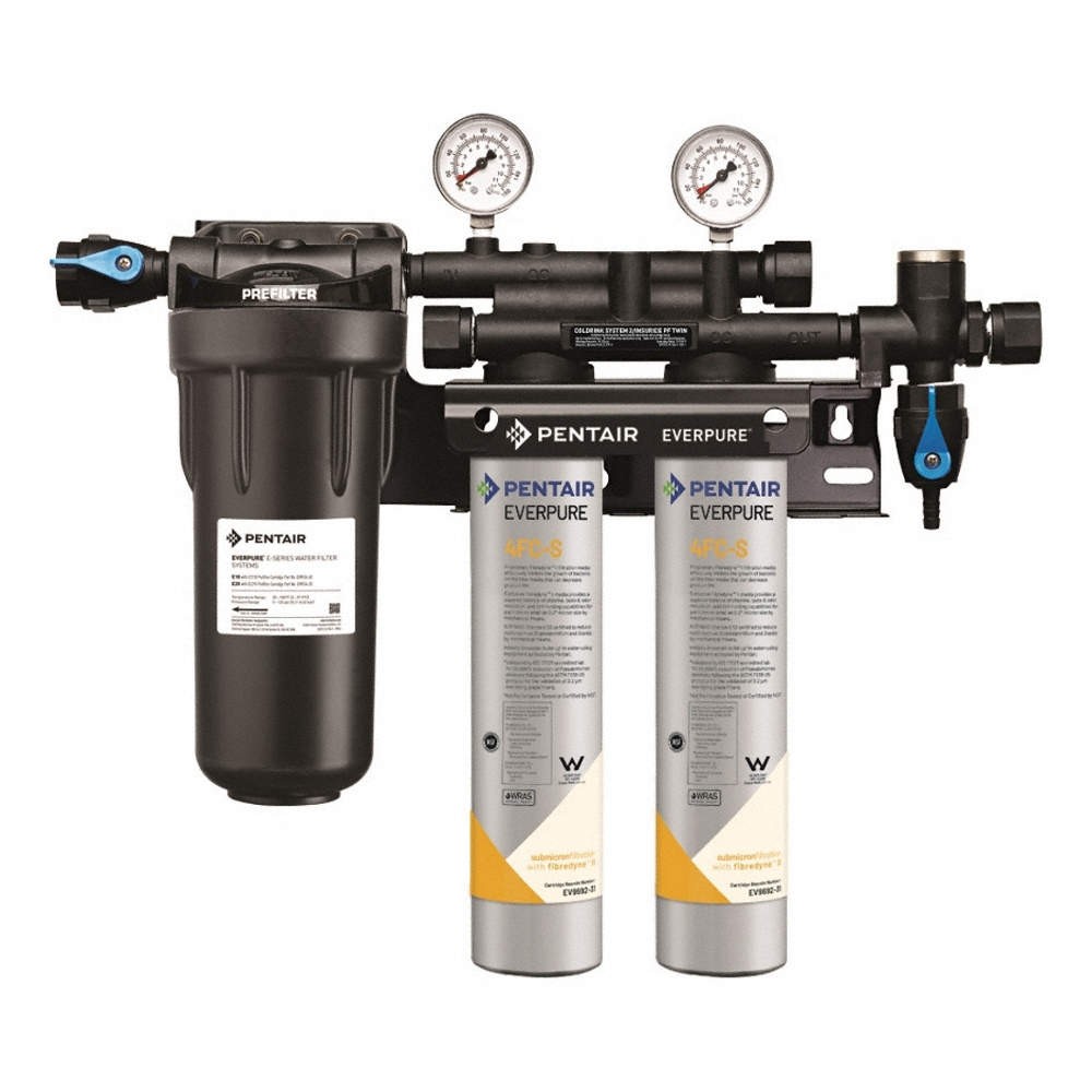 EVERPURE Water Filtration System,5 gpm,19-1/4″ H 814JK7