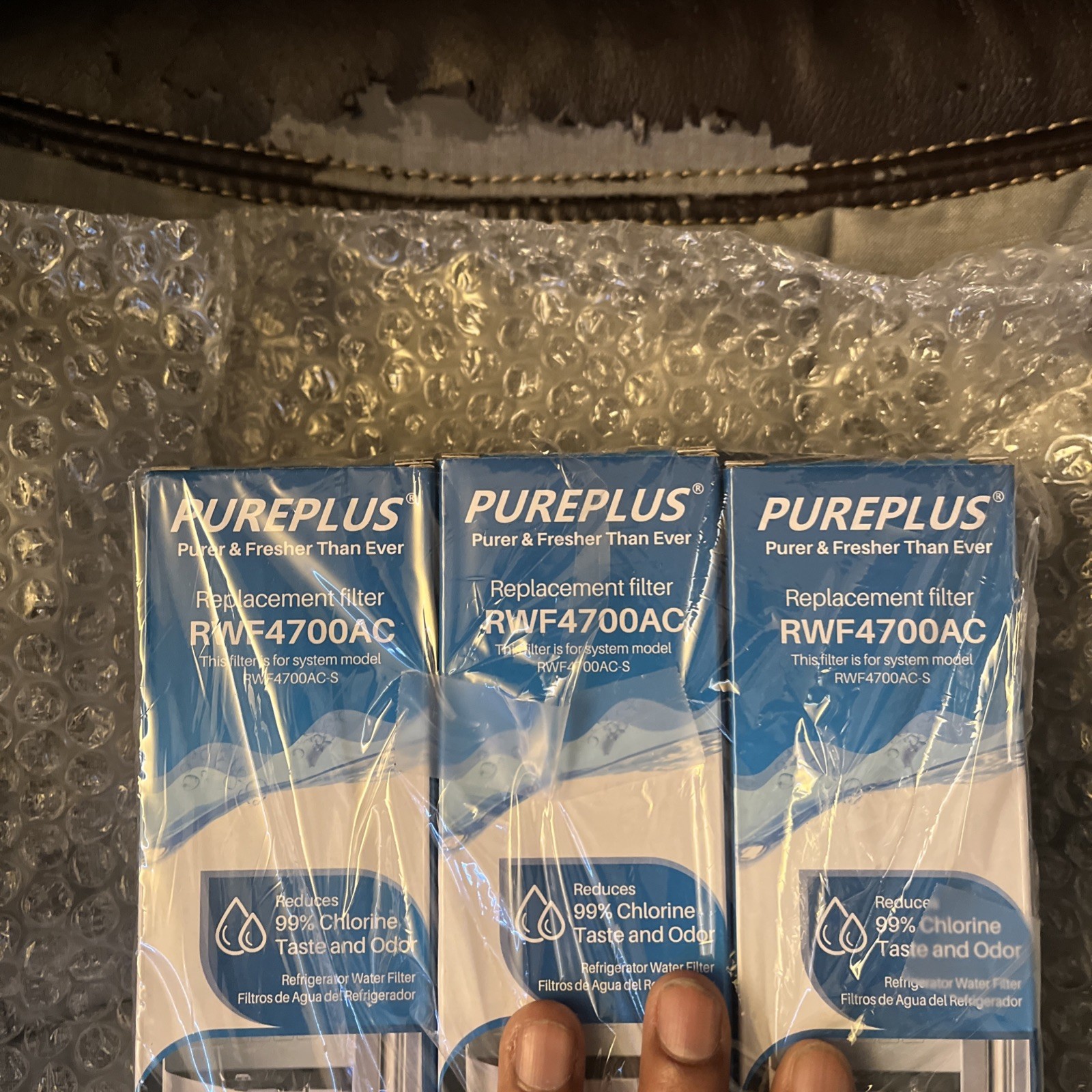 New PurePlus RWF4700AC Water Filters 3 Pack